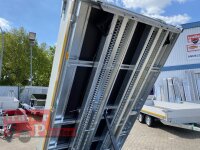 Eduard 1500 KG Rückwärtskipper - Gebremste Einzelachser - 2.6x1.5m - Ladehöhe:63 cm - 195/50R13 - Bordwände 30cm Elektropumpe mit Auffahrrampen und Stützen