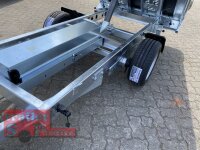 EDUARD 2615 -GE- Heckkipper, Auffahrschienen, Bordwände 30cm -1500kg- E-Pumpe - Lfh: 63cm -195/50R13