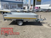 EDUARD 2615 -GE- Heckkipper, Auffahrschienen, Bordwände 30cm -1500kg- E-Pumpe - Lfh: 63cm -195/50R13