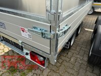 Saris K3 306 170 2700 2 Elektro - Notpumpe - 2700 kg Dreiseitenkipper mit Rampenschacht und geschlossenem Aufsatz