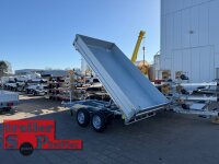 Böckmann DK-AL 3218/30 E Alu - Dreiseitenkipper mit E-Pumpe und Nothandpumpe
