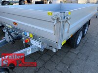 Böckmann DK-AL 3218/35 E Alu - Dreiseitenkipper mit E-Pumpe und Nothandpumpe
