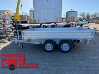 Böckmann DK-AL 3218/35 E Alu - Dreiseitenkipper mit E-Pumpe und Nothandpumpe