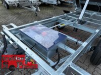 Böckmann DK-ST 3218/35 E Stahl Dreiseitenkipper mit E-Pumpe und Nothandpumpe
