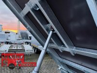 Böckmann DK-ST 3218/35 E Stahl Dreiseitenkipper mit E-Pumpe und Nothandpumpe