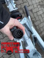 Böckmann DK-ST 3218/35 E Stahl Dreiseitenkipper mit E-Pumpe und Nothandpumpe