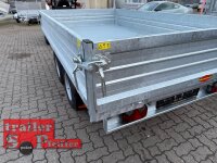 Böckmann DK-ST 3218/35 E Stahl ECO XXL Dreiseitenkipper mit E-Pumpe und Nothandpumpe
