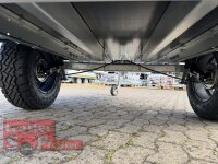 TPV TL-EB3 Offroad SCHWARZ - 1300 kg gebremst Kastenanhänger - Reling - 100 KM/H