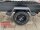 TPV TL-EB3 Offroad - 1300 kg gebremst Kastenanhänger mit 15" Geländebereifung und Reling - SCHWARZ