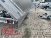 Saris K3 356 184 3500 2 E - 3500 kg 3 Seitenkipper - mit Elektropumpe und Kastenaufsatz - Rampenschacht