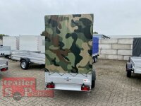 TPV TL-EU3 Anh&auml;nger 750 kg - 100 KM/H - PKW Anh&auml;nger - Hochplane Camouflage 180