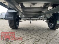 EDUARD 2514 -GE- Hochlader, Bordwände 30cm -1350kg- Lfh: 63cm -195/50R13 mit Stützrad (48) Hochplane SP-Line