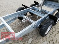 EDUARD 2615 -GD- Heckkipper, Bordwände 30cm -2700kg- H-Pumpe - Lfh: 72cm -185/70R13 mit 2615 - Laubgitter pendelbar - 70cm hoch