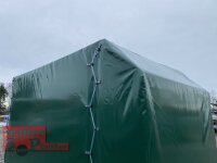 Eduard 1350 KG Hochlader - Gebremste Einzelachser - 2.5x1.45m - Ladehöhe:63 cm - 195/50R13 - Bordwände 30cm Hochplane SP-Line mit Öko Schräge