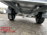 EDUARD 2514 -GE- Hochlader, Bordwände 30cm -1350kg- Lfh: 63cm -195/50R13 mit Hochplane SP-Line ÖKO Schräge