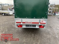 EDUARD 2514 -GE- Hochlader, Bordwände 30cm -1350kg- Lfh: 63cm -195/50R13 mit Hochplane SP-Line ÖKO Schräge