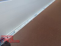 Eduard 2000 KG Hochlader - Gebremste Doppelachser - 3.5x1.8m - Ladehöhe:72 cm -  Bordwände 30cm mit H-Gestell - 100 KM/H