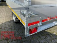 EDUARD 2514 -GE- Hochlader, Bordwände 30cm -1500kg- Lfh: 63cm -195/50R13 mit Stahl - Kastenaufsatz