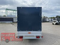 Böckmann TL-AL 3015/135 ALU Tieflader Anhänger - mit Hochplane SP-Line