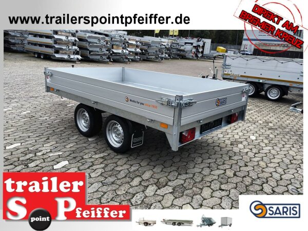 Saris K1 276 170 2700 2 E - 2700 kg Heckkipper - mit Elektropumpe