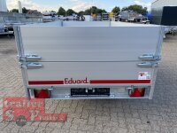 EDUARD 3118 -GD- Heckkipper, Auffahrschienen, Heckstützen, Bordwände 30cm -2700kg- H-Pumpe - Lfh: 63cm -195/50R13 mit 3118 - AufsatzBordwände pendelbar - 40cm Hoch