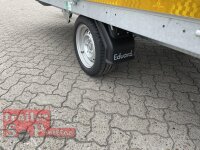 EDUARD 4018 -GD- Hochlader, Bordwände 30cm -1800kg- Lfh: 63cm - 195/50R13 - pendelbare Aufsatzwände 70 cm und Flachplane