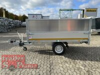 EDUARD 2615 -GE- Heckkipper, Bordwände 30cm -1800kg- H-Pumpe - Lfh: 72cm -185/70R13 mit Stahl - Kastenaufsatz