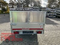 EDUARD 2615 -GE- Heckkipper, Bordwände 30cm -1800kg- H-Pumpe - Lfh: 72cm -185/70R13 mit Stahl - Kastenaufsatz