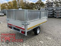EDUARD 2615 -GE- Heckkipper, Bordwände 30cm -1800kg- H-Pumpe - Lfh: 72cm -185/70R13 mit Stahl - Kastenaufsatz