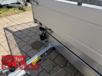 ABVERKAUF / Saris K3 356 184 3500 2 E - 3500 kg 3 Seitenkipper - mit Elektropumpe und SP-Line Laubgitter - Rampenschacht