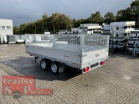 Saris K3 356 184 3500 2 E - 3500 kg 3 Seitenkipper - mit Elektropumpe und SP-Line Laubgitter - Rampenschacht