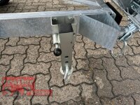 EDUARD 3318 -GD- 3 Seitenkipper, Auffahrschienen, Bordwände 30cm -3500kg- E & H-Pumpe - Lfh: 63cm -195/50R13 mit Stahl - Kastenaufsatz