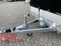 Eduard 2700 KG - 3 Seitenkipper -  Gebremster Doppelachser - 3.3x1.8m - 40 cm ALU Wände - Ladehöhe:63 cm - 195/50R13C - Auffahrrampen - E-Pumpe mit Funkfernbedienung mit Hochplane SP-LIne
