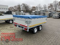 EDUARD 2615 -GD- Hochlader, Bordwände 30cm -2000kg- Lfh: 72cm -155R13 mit 2615 - AufsatzBordwände pendelbar - 30cm hoch + Flachplane