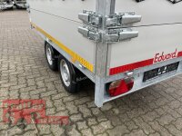 EDUARD 2615 -GD- Hochlader, Bordwände 30cm -2000kg- Lfh: 72cm -155R13 mit 2615 - AufsatzBordwände pendelbar - 30cm hoch + Flachplane
