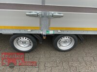 Eduard 3000 KG Hochlader - Gebremste Doppelachser - 6.0x2.2m - Ladehöhe:63 cm - 195/50R13 - Bordwände 30cm