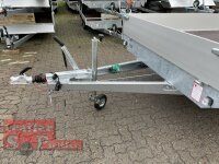 Eduard 3000 KG Hochlader - Gebremste Doppelachser - 6.0x2.2m - Ladehöhe:63 cm - 195/50R13 - Bordwände 30cm