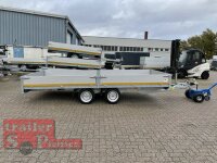 Eduard 2700 KG Hochlader - Gebremste Doppelachser - 4.56x2.2m - Ladehöhe:63 cm - 195/50R13 - Bordwände 30cm