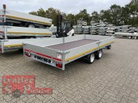 Eduard 2700 KG Hochlader - Gebremste Doppelachser - 4.56x2.2m - Ladehöhe:63 cm - 195/50R13 - Bordwände 30cm