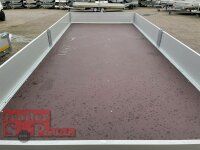 Eduard 2700 KG Hochlader - Gebremste Doppelachser - 4.56x2.2m - Ladehöhe:63 cm - 195/50R13 - Bordwände 30cm