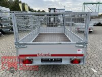 Eduard 2000 KG Hochlader - Gebremste Doppelachser - 3.1x1.6m - Ladehöhe:72 cm  - Bordwände 30cm mit Laubgitter 70 cm
