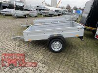 TPV TL-EU2/3 Tieflader Anhänger - 750 kg - ungebremst - 100 KM/H - Zurrösen - 13 pol. Stecker