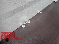 TPV KT-EU2 Koffer -  Reling - Deckelanhänger - 750 kg - ungebremst  - Stützrad - Stützen - 100 KM/H