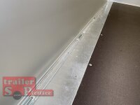 Eduard 3500 KG Hochlader - Gebremste Doppelachser - 3.3x1.8m - Ladehöhe:63 cm - 195/50R13 -  Bordwände 30cm mit Hochplane SP-Line