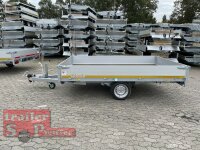 Eduard 1500 KG Hochlader - Gebremste Einzelachser - 3.5x2.0m - Ladehöhe:63 cm - 195/50R13 - Bordwände 30cm