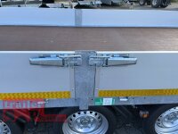 Eduard 3500 KG Hochlader - Gebremster Tridem - 6x2.2m - Ladehöhe:63 cm - 195/50R13 - Bordwände 30cm