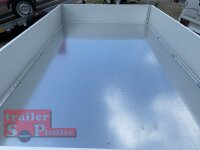 Eduard 1800 KG Rückwärtskipper - Gebremste Einzelachser - 2.6x1.5m - Ladehöhe:63 cm - 195/50R13 - Bordwände 30cm Elektropumpe
