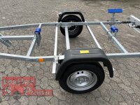 TPV BA 750-L -  Bootstrailer für (Motor-)Boote bis 5,5 m Langauflagen - 750kg - ungebremst -100km/h -13 pol. Stecker