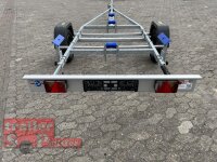 TPV BA 750-L -  Bootstrailer für (Motor-)Boote bis 5,5 m Langauflagen - 750kg - ungebremst -100km/h -13 pol. Stecker