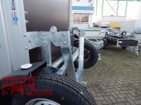 TPV KD-AL EU2 Doppelwandige ALU Bordwand - Anhänger ungebremst - 100 KM/H - Klappdeichsel - kippbar